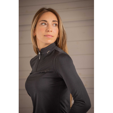 Polo Pénélope Techpy Nero Polo Pénélope Techpy Nero