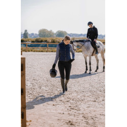 Gilet riscaldato Equithème Heated Sasha Marina Blu marino