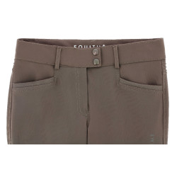 Pantaloni Equithème Originals Jessie Talpa Marrone