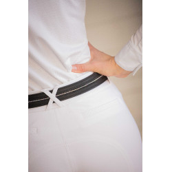 Cintura Pénélope Signature strass Nero