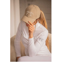 Berretto Naomi Pénélope Talpa / bianco Marrone Berretto Naomi Pénélope Talpa / bianco Marrone