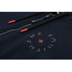 Felpa Equithème Originals Gabriel donna Marina Blu marino