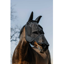 Maschera anti-mosche anti-UV Pro Series Extra Nero