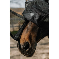 Maschera anti-mosche anti-UV Pro Series Extra Nero