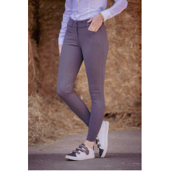 Pantaloni da equitazione Pénélope Majestic Grigio scuro