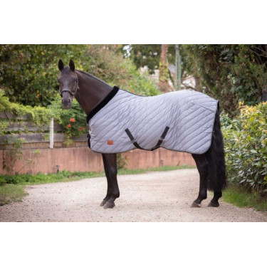 Coperta da scuderia Diagonal Paddock Sports Grigio Coperta da scuderia Diagonal Paddock Sports Grigio