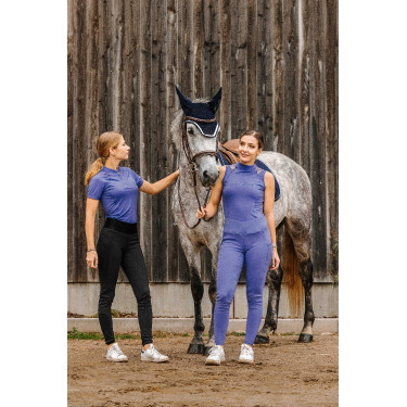 Polo Ti amo Equithème Alba Viola Polo Ti amo Equithème Alba Viola