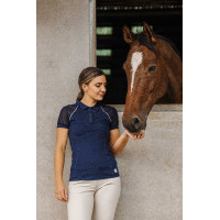 Polo Equithème Originals Agathe Marina Blu marino Polo Equithème Originals Agathe Marina Blu marino