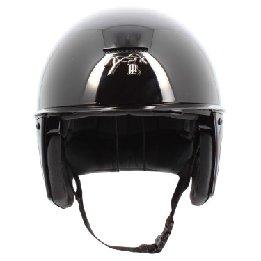 Casco Penelope visiera corta Nero lucido Casco Penelope visiera corta Nero lucido