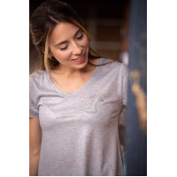 T-shirt Pénélope Juline Grigio