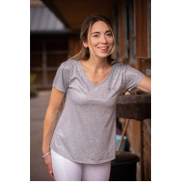 T-shirt Pénélope Juline Grigio T-shirt Pénélope Juline Grigio