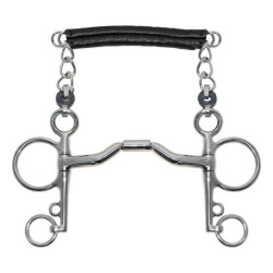 Mors pelham Metalab Elite curvo con aste lunghe