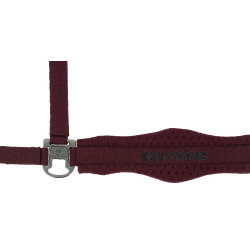Capestro in nylon Equithème 3D Mesh Bordeaux Capestro in nylon Equithème 3D Mesh Bordeaux
