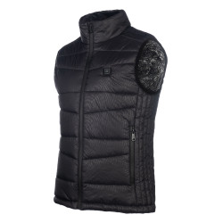 Gilet senza maniche riscaldato HKM uomo Heat Control Style senza batteria Nero