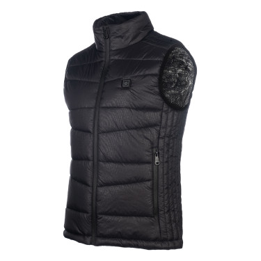 Gilet senza maniche riscaldato HKM uomo Heat Control Style senza batteria Nero