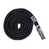 Lunga Catherine con moschettone anti-panico HKM Blu scuro / nero