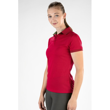 Polo Classico HKM Mirtillo rosso Rosa