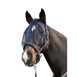 Frontalino anti-mosche HKM Anti fly Blu scuro