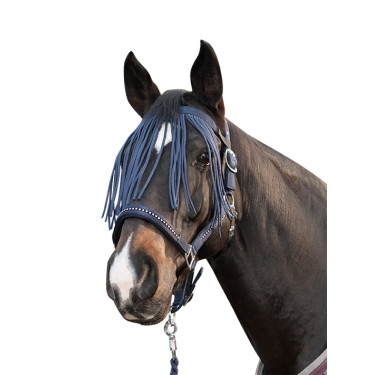 Frontalino anti-mosche HKM Anti fly Blu scuro