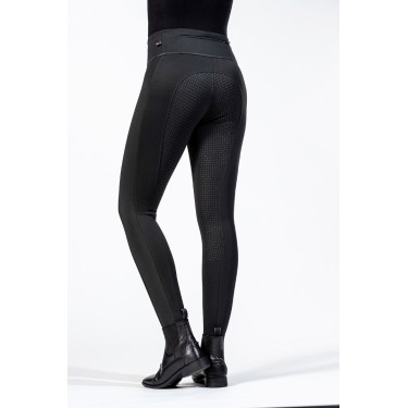 Leggings Cosy Style con fondo integrale in silicone HKM Nero