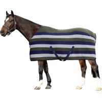 Coperta asciugante Professional HKM Blu scuro / grigio pietra / verde oliva Motivi