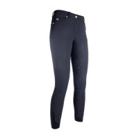 Pantaloni LG Basic con fondo integrale in silicone HKM Blu scuro