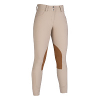 Pantaloni Hunter con rinforzi in Alos HKM Naturale scuro Beige Pantaloni Hunter con rinforzi in Alos HKM Naturale scuro Beige