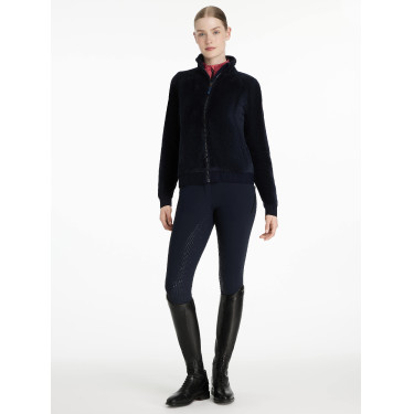 Giacca in pile LeMieux Liberty Marina Blu marino Giacca in pile LeMieux Liberty Marina Blu marino