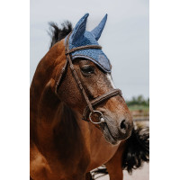 Cuffia antimosche Equithème Chic Blu Cuffia antimosche Equithème Chic Blu