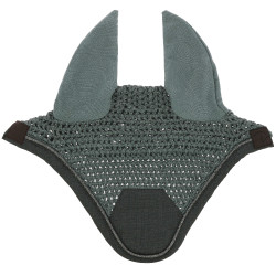 Cuffia antimosche Equithème Chic Grigio