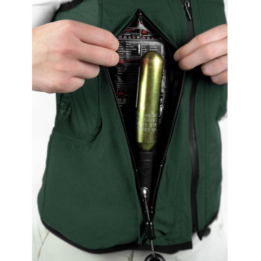 Gilet airbag Spark Manège Verde foresta Gilet airbag Spark Manège Verde foresta