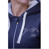 Felpa Pénélope Tressy Denim Blu Felpa Pénélope Tressy Denim Blu