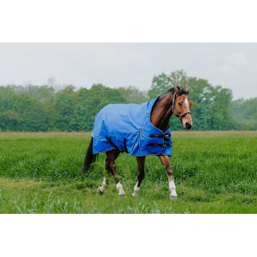 Coperta Equithème Tyrex Aisance 1200D High Neck Blu reale Coperta Equithème Tyrex Aisance 1200D High Neck Blu reale