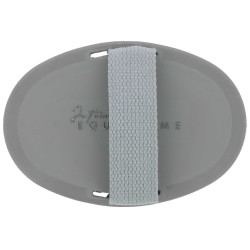 Striglia Ti amo Equithème Strass Grigio