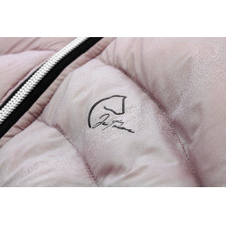 Piumino Je t'aime Equithème Lutha Nero / rosa Piumino Je t'aime Equithème Lutha Nero / rosa