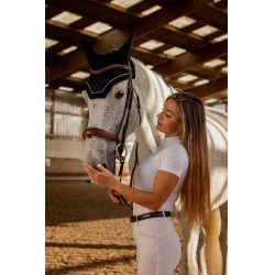 Polo Equithème Dorla Bianco Polo Equithème Dorla Bianco