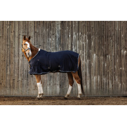 Camicia Equithème Micro mesh Blu navy Camicia Equithème Micro mesh Blu navy