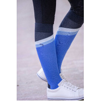 Calze da equitazione Pénélope Fun Blu / bianco