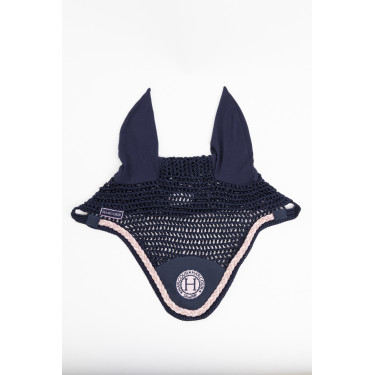 Cuffietta per cavallo Harcour Suzette Blu marino / rosa
