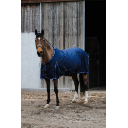 Camicia policotone Equithème Classic Blu navy Camicia policotone Equithème Classic Blu navy