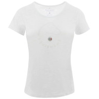 T-shirt Equithème Claire Bianco T-shirt Equithème Claire Bianco