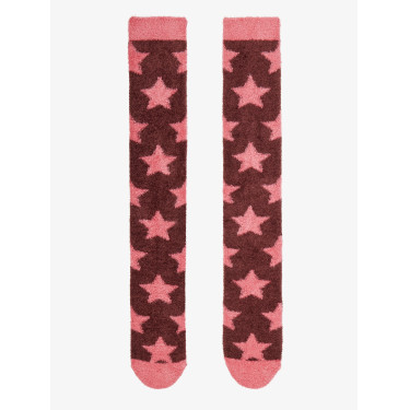 Calzini LeMieux Fluffies Sasha Star Prugna Viola