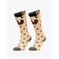 Calzini LeMieux Fluffy Character Chancer Marrone Calzini LeMieux Fluffy Character Chancer Marrone