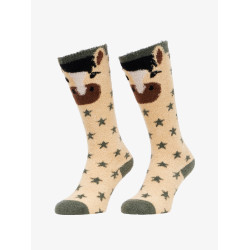 Calzini LeMieux Fluffy Character Sogno Beige