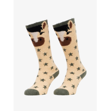 Calzini LeMieux Fluffy Character Sogno Beige