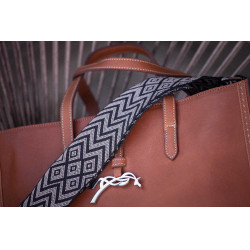 Borsa Pénélope Romane Cognac Marrone