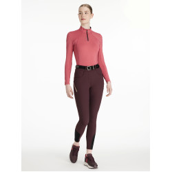 Leggings LeMieux spazzolati Amy donna Prugna Viola Leggings LeMieux spazzolati Amy donna Prugna Viola
