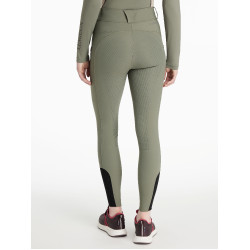 Leggings LeMieux spazzolati Amy donna Rosmarino Verde