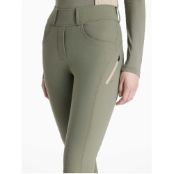 Leggings LeMieux spazzolati Amy donna Rosmarino Verde