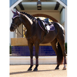 Tappetino LeMieux Merino+ Loire Classic Close Contact Square Ginepro Viola